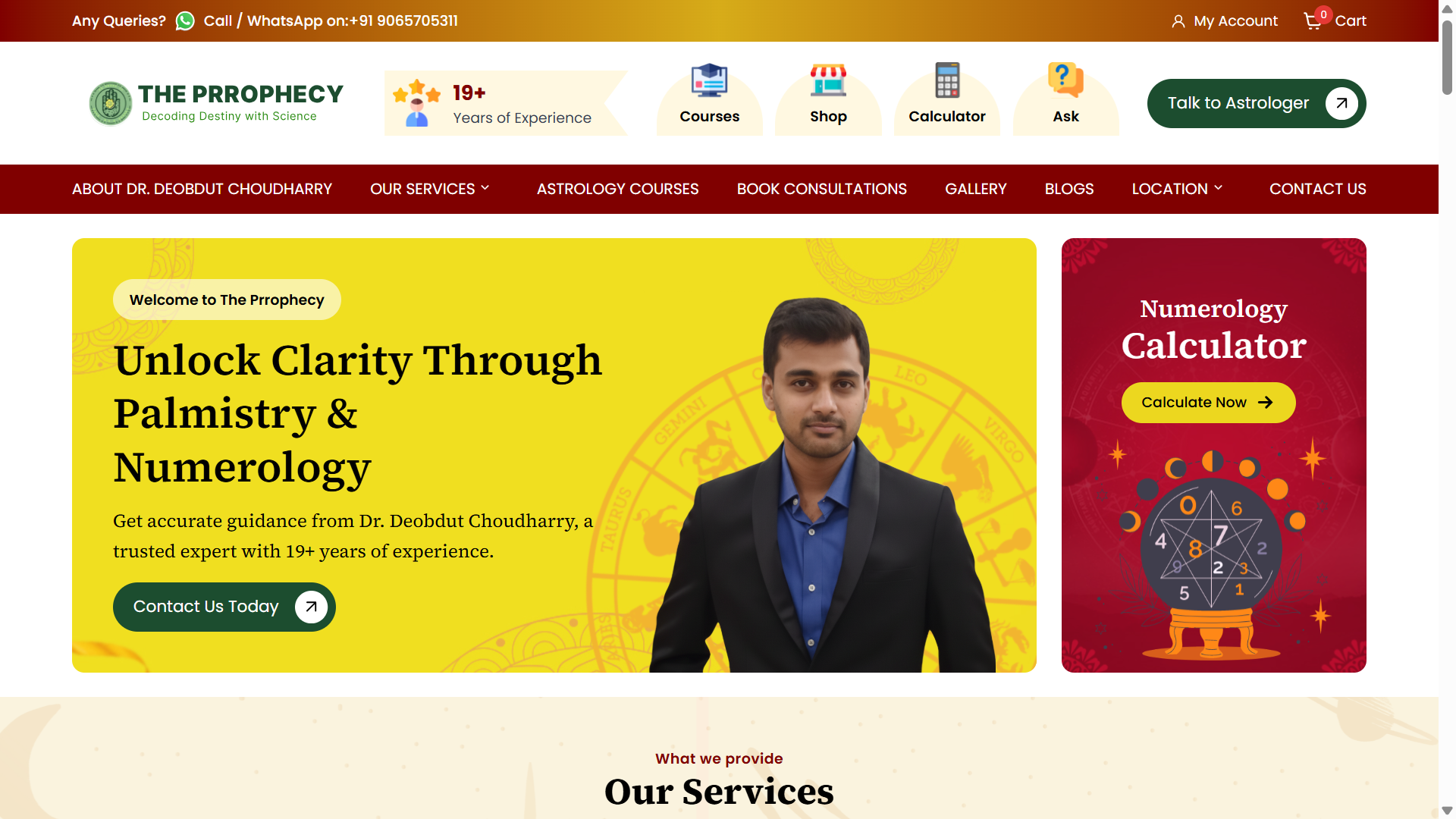 The Prrophecy - Astrology Website